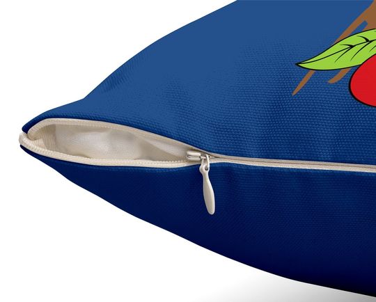 Apple Picking Inspired Throw Pillow