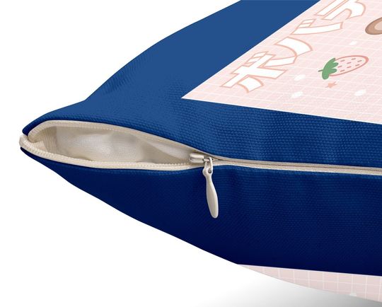 Bubble Milk Tea Boba Cute Bear Kawaii Aesthetic Throw Pillow