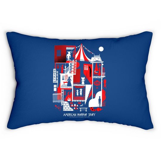 American Horror Story House Of Horrors Lumbar Pillow