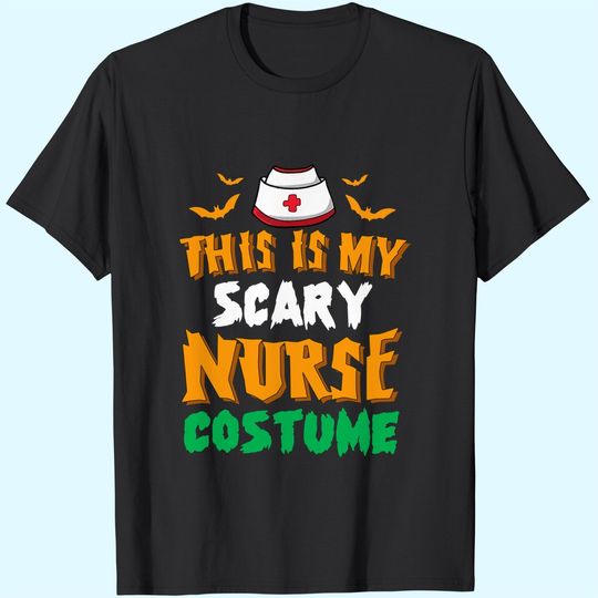 Discover This Is My Scary Nurse Costume Halloween T-Shirt