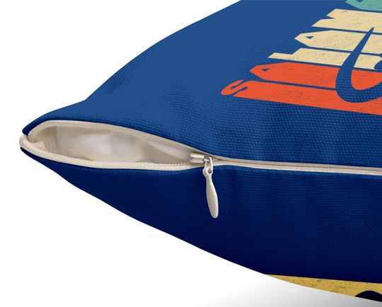 Vintage Retro Style Salamander Silhouette Throw Pillow