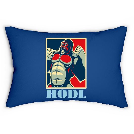 Hodl Hope Style Ape Gme Game Stonk Lumbar Pillow