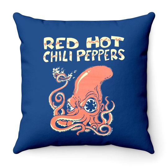 Red Hot Chili Peppers Throw Pillow