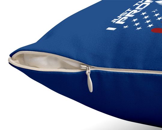 Just The Tip I Promise Bullet Gun Rights American Flag Throw Pillow