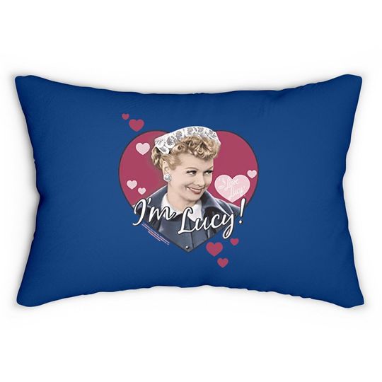 I Love Lucy 50's Tv Series I'm Lucy Adult Lumbar Pillow