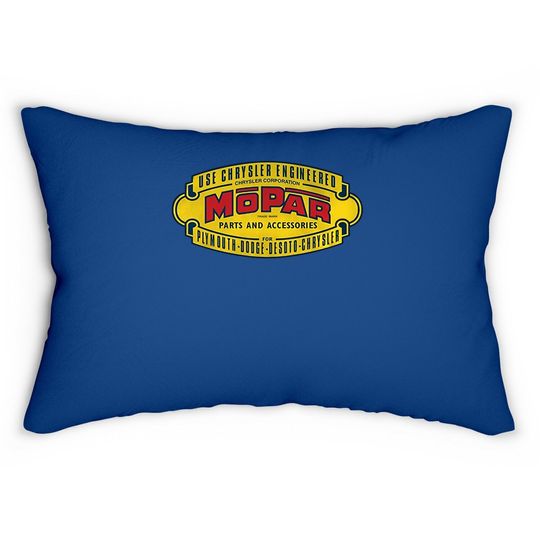 Racing Classic Logo Hotrod Muscle Car Vintage Car Graphic Lumbar Pillow
