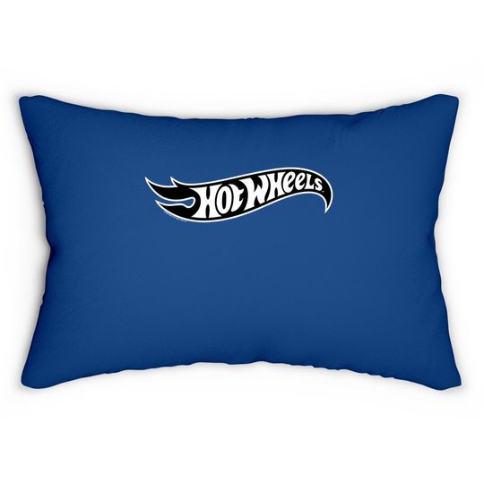 Hot Wheels Logo Lumbar Pillow