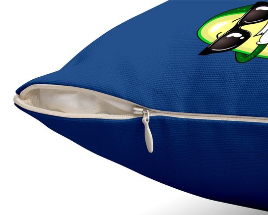 Dabbing Avocado Throw Pillow