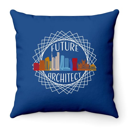 Future Architect Throw Pillow