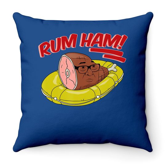 It's Always Sunny In Philadelphia Rum Ham Frank Throw Pillow