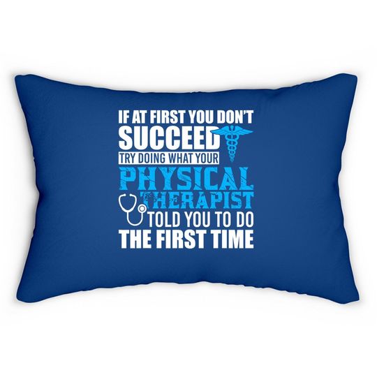 Motivational Physical Therapist Patients Lumbar Pillow
