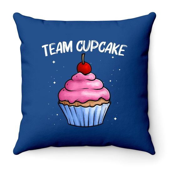 Cute Cupcake Throw Pillow