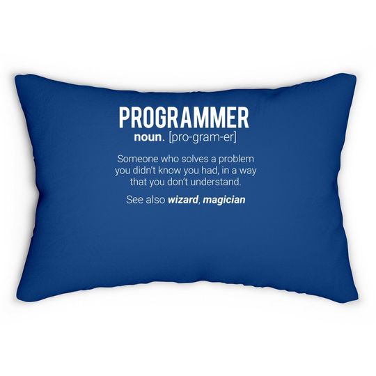 Programmer Meaning Programmer Noun Defintion Lumbar Pillow