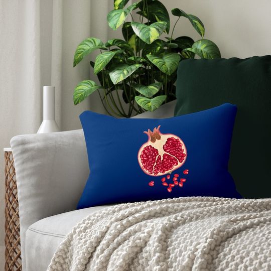 Pomegranate Lover Lumbar Pillow