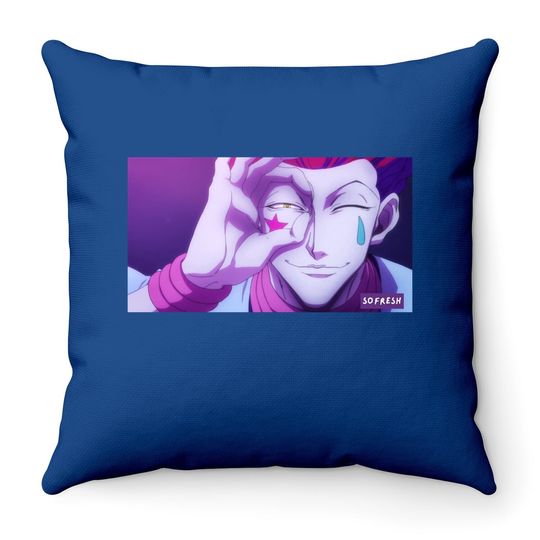 X Hunter X Hisoka Inspired Design Throw Pillow