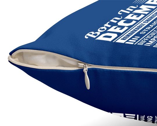 Born In December Sagittarius Throw Pillow