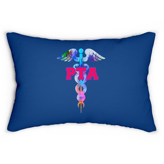 Pta Physical Therapist Assistant Caduceus Lumbar Pillow