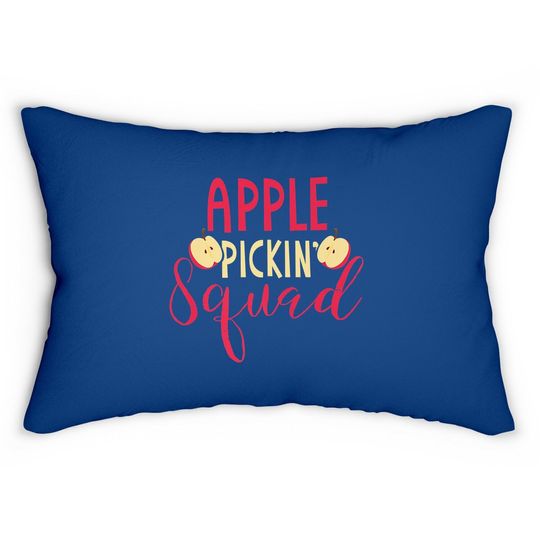 Apple Picking Squad Gift Apple Fruit Picker Lumbar Pillow
