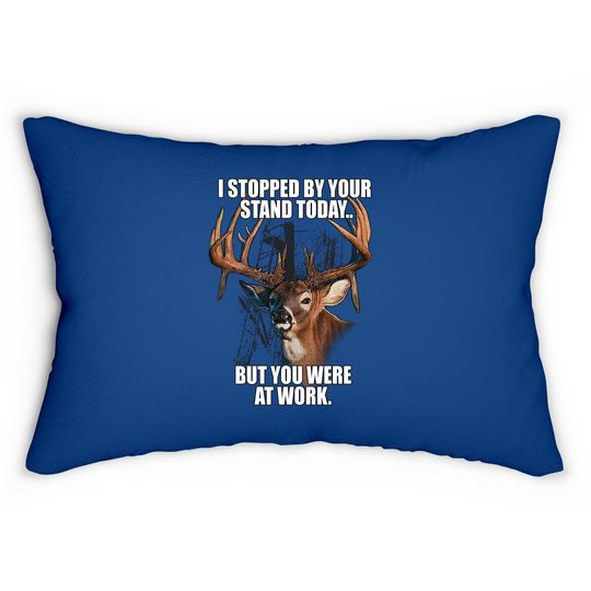 Bone Head Outfitters Deer Whitetail Monster Buck Hunting Lumbar Pillow