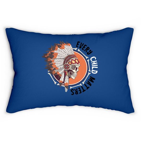Every Child Matters Indigenous Education Native American Lumbar Pillow