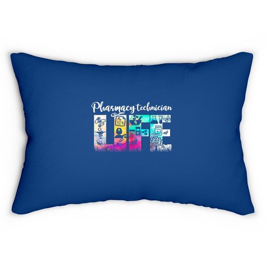Pharmacy Technician Life Lumbar Pillow