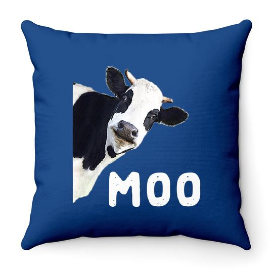 Cow Throw Pillow