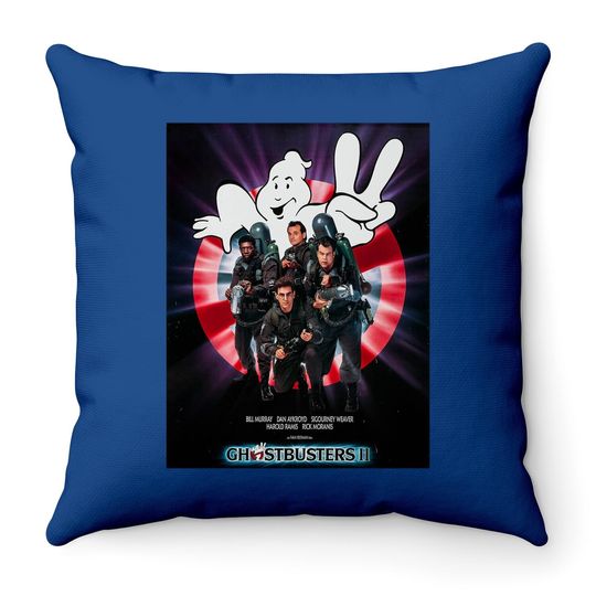 Ghostbusters Movie Throw Pillow,