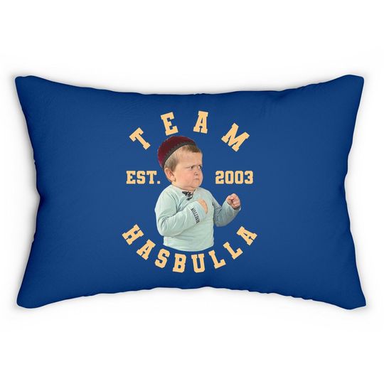 Team Hasbulla Est 2003 Meme Lumbar Pillow