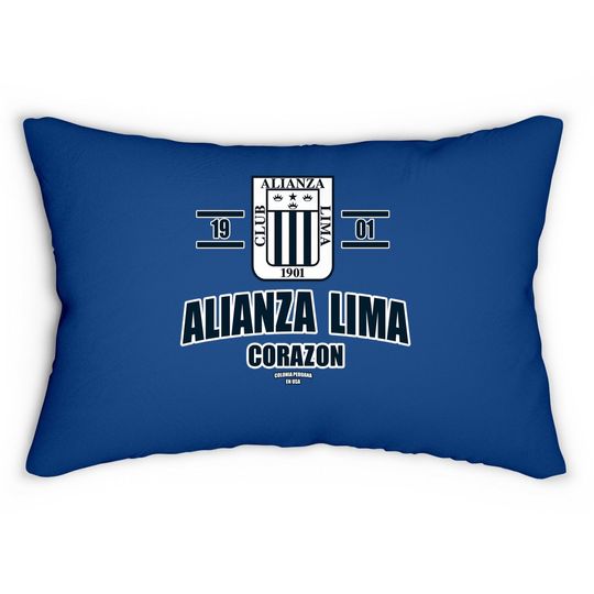 Alianza Lima Peru Lumbar Pillow