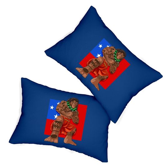 Samoan Pride Polynesian Lumbar Pillow