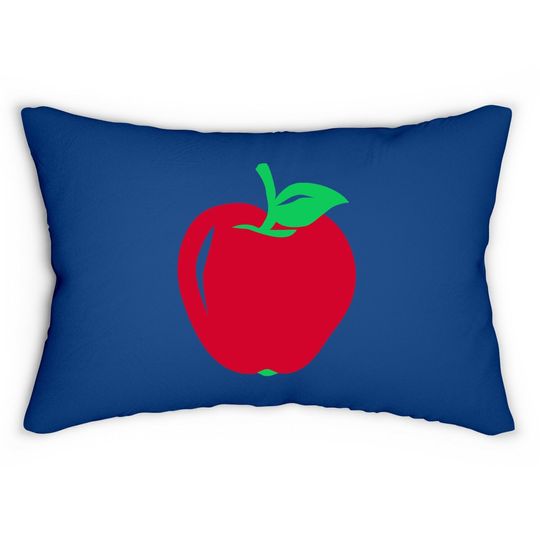 Red Apple Lumbar Pillow