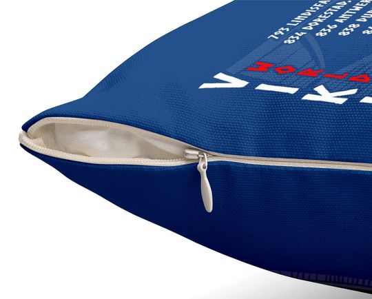 Viking World Tour Front And Backprint! Throw Pillow