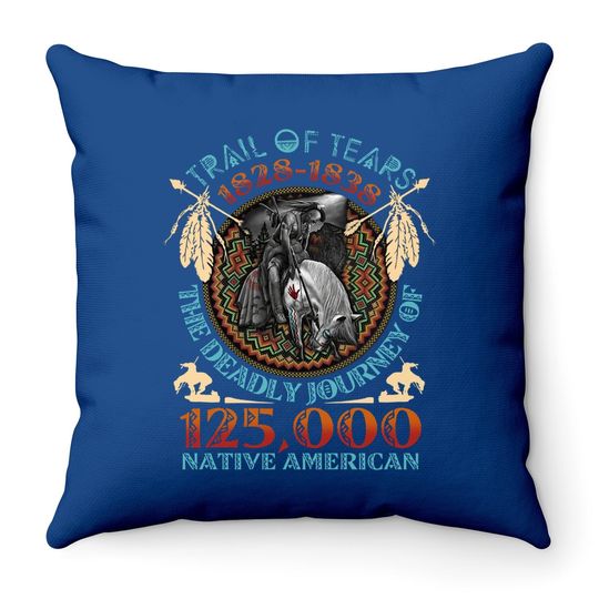 Trail Of Tears Classic Throw Pillow
