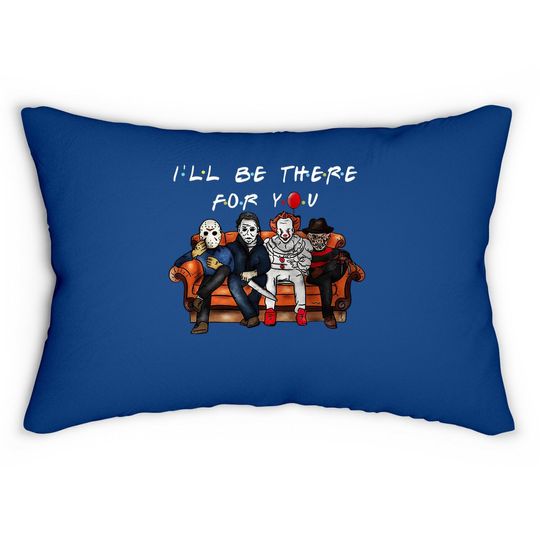 Friends Horror Halloween Lumbar Pillow