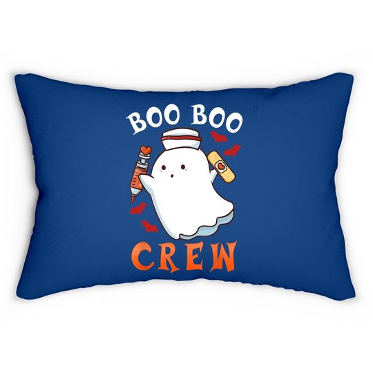 Halloween Nurse Boo Boo Crew Lumbar Pillow
