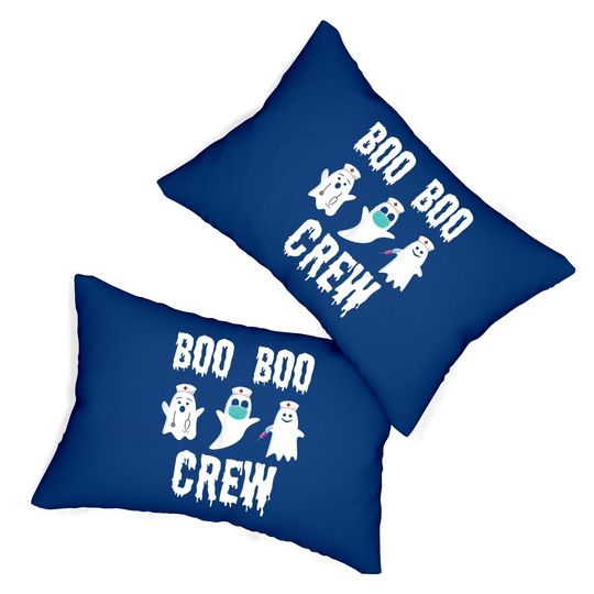 Halloween Nurse Costume Boo Boo Crew Lumbar Pillow