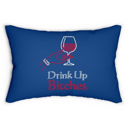 Chris's Stuff Rhinestone Lumbar Pillow