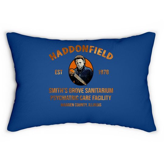 Haddonfield Est 1978 Smith's Grove Sanitarium Lumbar Pillow