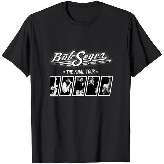 Love Bob Art Seger Retro Rock And Roll Legends 1970s T-Shirt