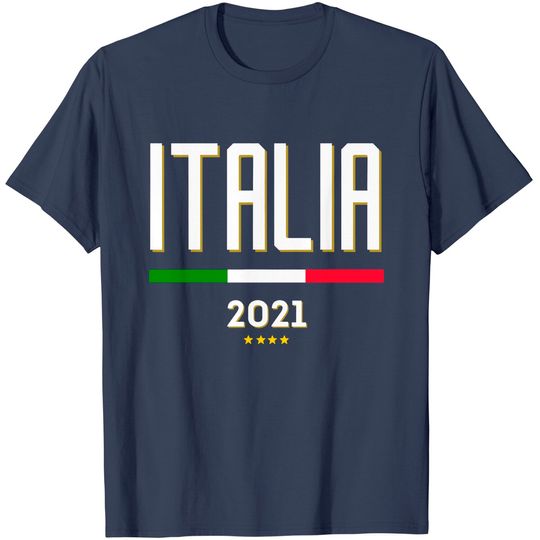 Euro 2021 Men's T Shirt Italia Football