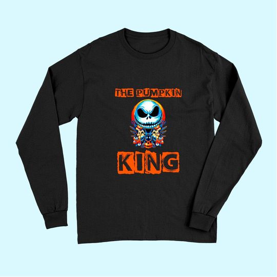 Jack Skellington The Pumpkin King Halloween Long Sleeve