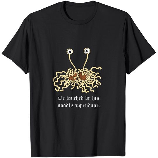 Flying Spaghetti Monster Pastafarian Atheist Geek Gift T-Shirt