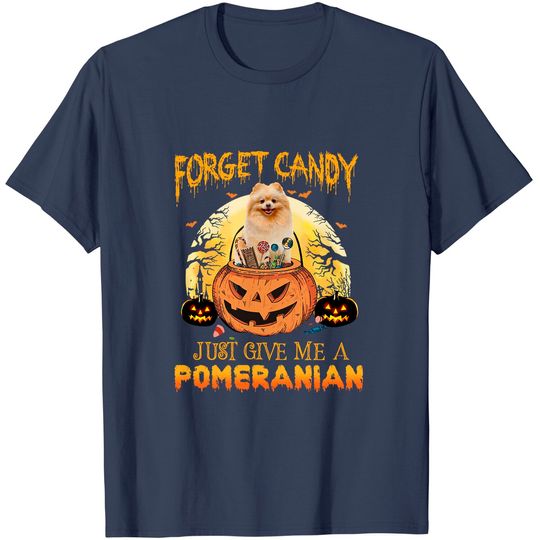 Candy Pumpkin Pomeranian T-Shirt