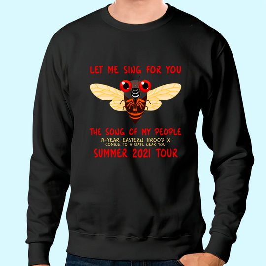 Brood X Cicada Mandala Summer 2021 Sweatshirt