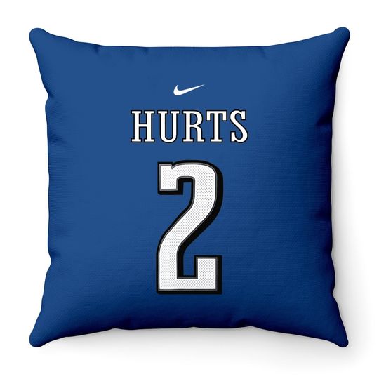 Jalen Hurts Throw Pillow