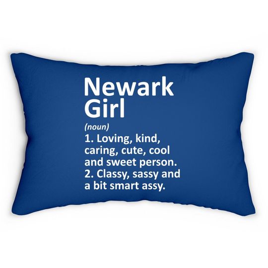 Newark New Jersey Lumbar Pillow