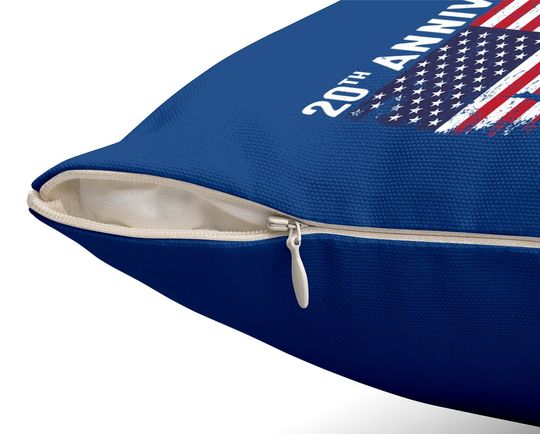 Never Forget 9/11 20th Anniversary Patriot Day 2021 Throw Pillow