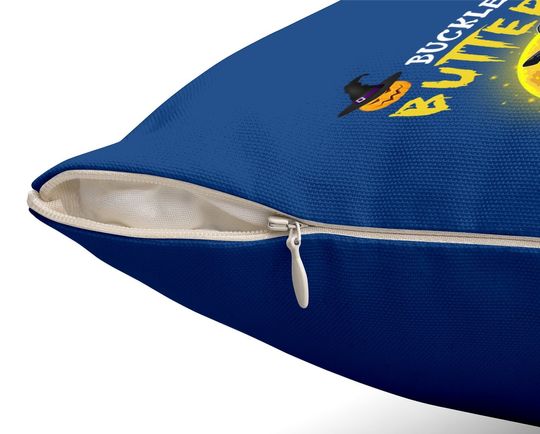 Buckle Up Buttercup You Just Flipped My Witch Switch Personalized Cat Throw Pillow