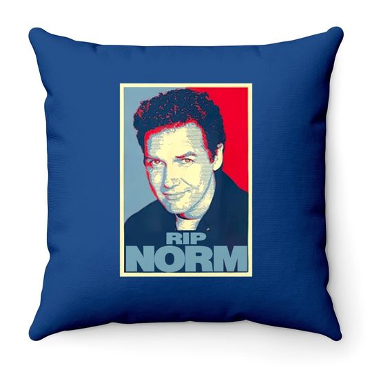 Rip Norm Macdonald 1959-2021 Throw Pillow