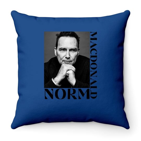 Norm Macdonald R.i.p 1959-2021 Throw Pillow